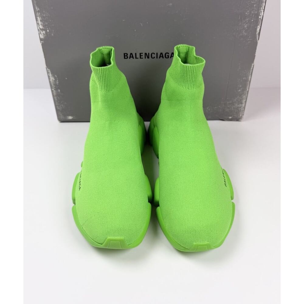 Size 40EU/7US - Balenciaga Speed 2.0 Fluo Green NEW! - Picture 3 of 10
